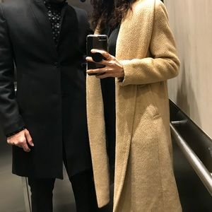 Mojo S.Phine New york camel wool coat